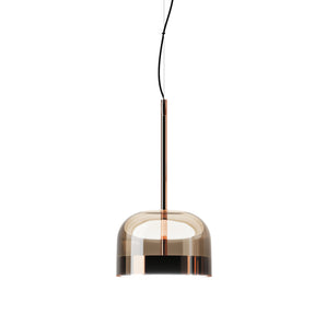 Equatore Small Pendant Lamp - Glossy Copper