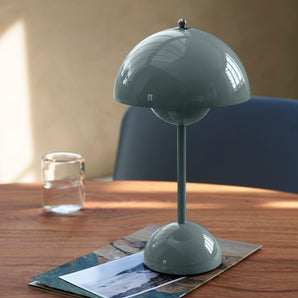 Flowerpot VP9 Portable Table Lamp - Stone Blue