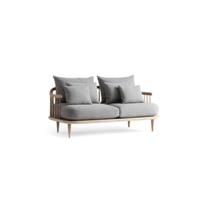 Fly SC2 Sofa - Oiled Oak/Fabric (Hot Madison 094)