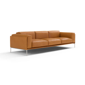 Giorgio 421P Sofa - Leather (Daino 002)
