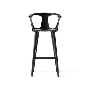 In Between SK9 Bar Stool - Black Lacquered Oak