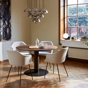 In Between SK12 Dining Table - Black/Black Lacquered Oak
