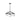 Lord 5 925 Pendant Lamp - Black/Opal