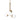 Lord Bouquet 1270 Pendant Lamp - Brass/Opal