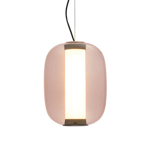 Meridiano Large Pendant Lamp - Black/Pink