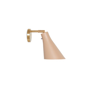 Miller Wall Lamp - Light Sand/Brass