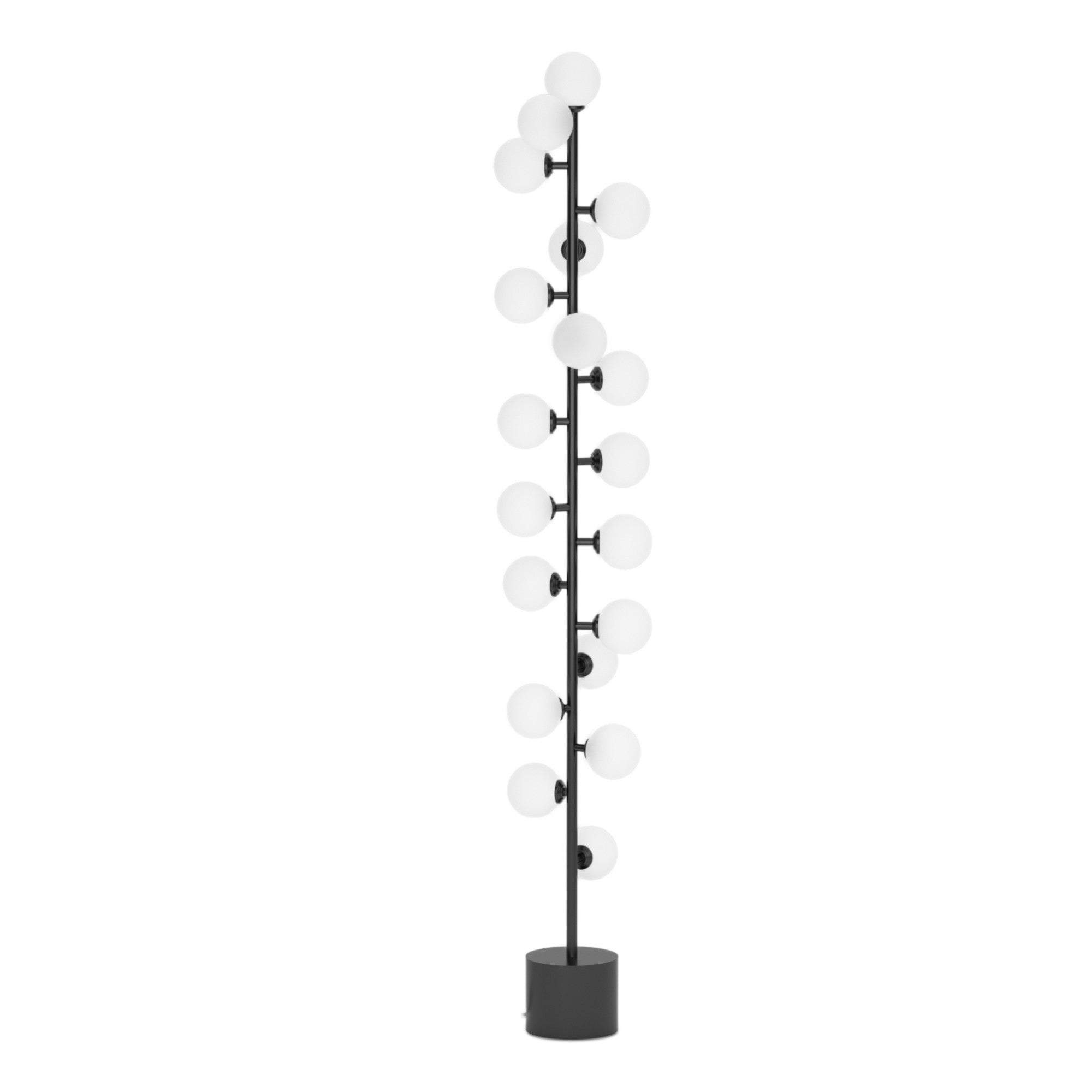 Areti - Mimosa Floor Lamp - Black – Designitch