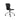 Myko Metal Legs with Wheels Chair - Leather Elmosoft (Black 99999)