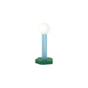 Outlines D02 Table Lamp - White/Intense Green/Light Blue