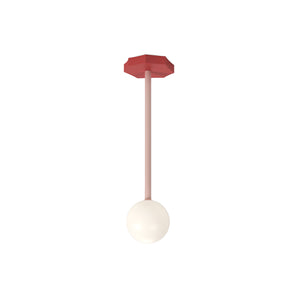 Outlines P01 Pendant Lamp - White/Red/Sand