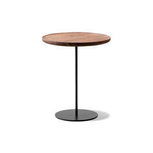 Pal 6755 Side Table - Black/Walnut Oiled