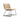 Pato 4372 Sledge Lounge Chair - Black/Fabric 3 (Savanna 442)