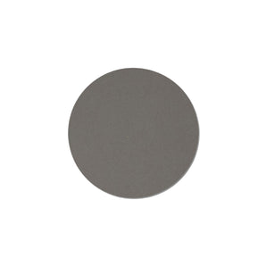 Circle Glass Mat - Softbuck Dark Grey