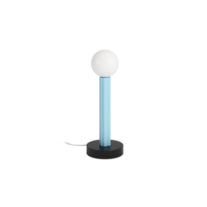 Profiles D01 Table Lamp - Black/White/Light Blue