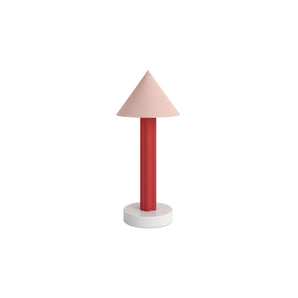 Profiles D02 Table Lamp - White/Red/Pink