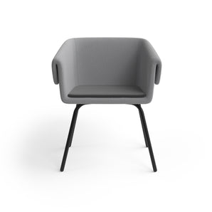 Collar 296.42.M Dining Chair - Fabric 4 (Facet 1001/Facet 1000)