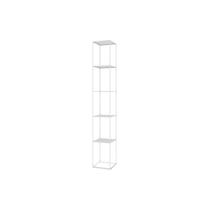 Slim Irony 684-W Bookcase - White