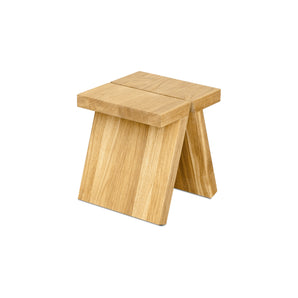 Supersolid Object 1 Side Table - Lacquered Oak