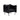Tiki Small Armchair - Leather Elmosoft (Black 99999)