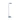 Tab Floor Lamp - Matte Blue