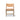 The Spanish 3237 Dining Chair - Oak Soap/Natural Leather