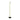 Tube With Globes And Cones F01 Floor Lamp - Black/White/Light Yellow