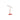 Tube With Triangle D01 Table Lamp - White/Red/Pink