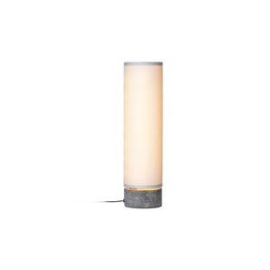 Unbound 10083640 Table Lamp - Grey Marble/White