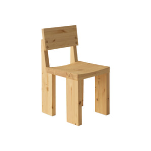 001 Dining Chair - Oiled Pine