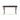 Vanity Console - Canna Di Fucile/Walnut