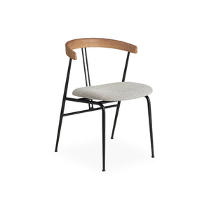 Violin 23687 Dining Chair - Oak / Fabric D (Karakorum 004)