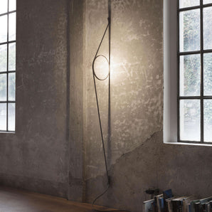 Wirering Wall Lamp - Grey/Gold