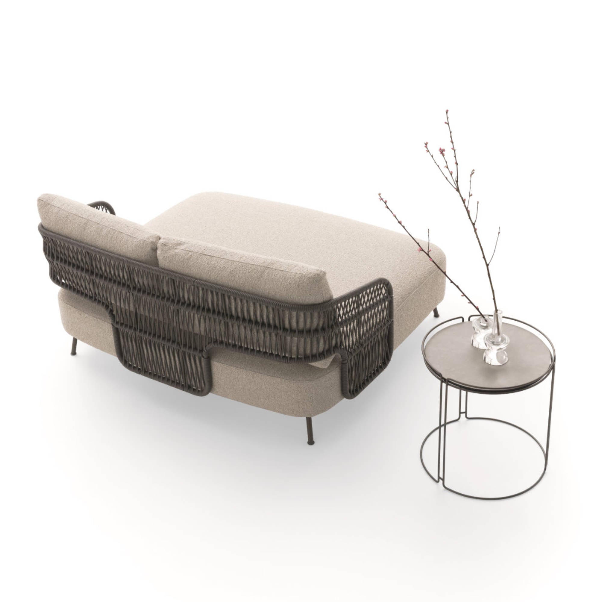 356 OE20C0 Outdoor Sunbed - Fabric T (Tropic 503)