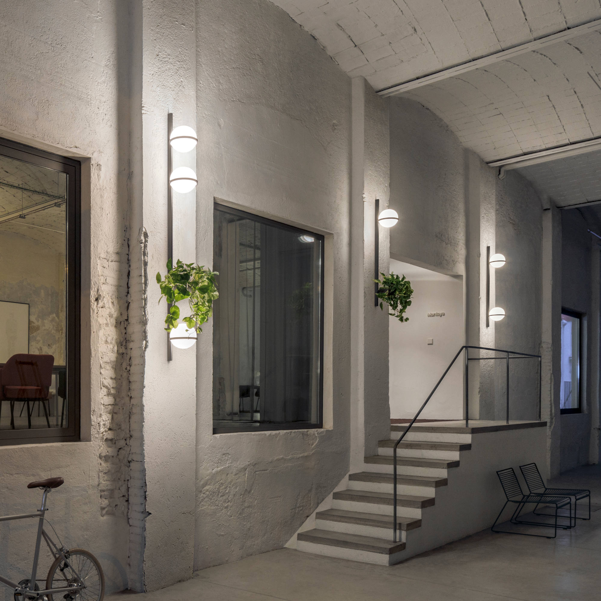 Palma 3718 Wall Lamp - Graphite