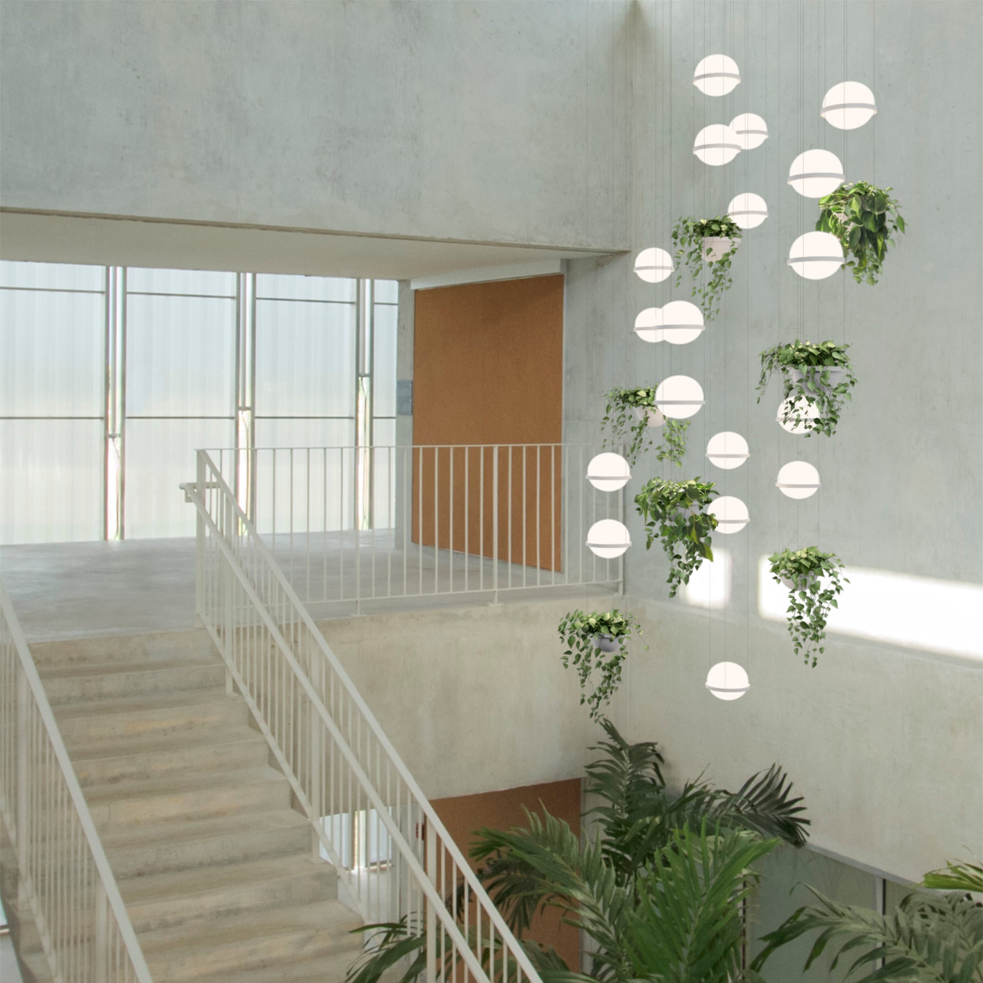 Palma 3728 Pendant Lamp - Graphite-2