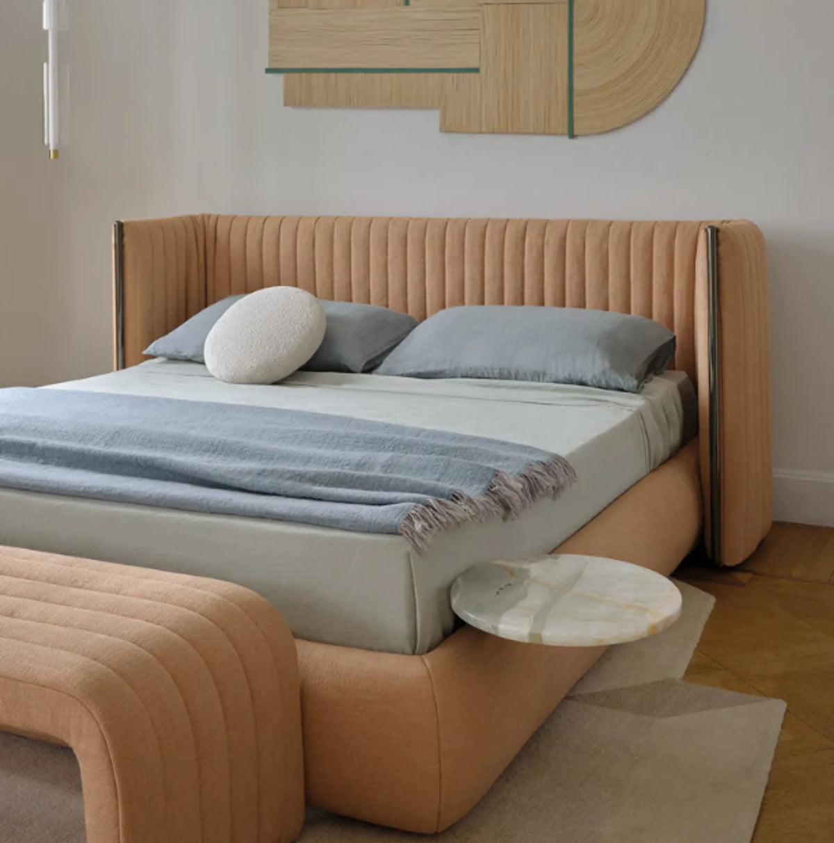 Metis 180 Bed - Onyx/Fabric Elite (Vela 431)-2