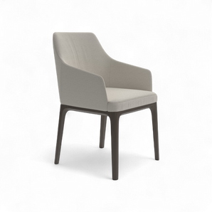 Amanda Comfort SAMC1 Dining Chair - Grey Stained Ash/Fabric (B 3330)
