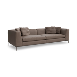 Cloud DCL 268 Sofa - Bronze/Leather (E 05 Essential)