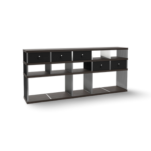 Diesys Comp H Console - Ebony/Brushed Steel/Hide (Graphite C18)