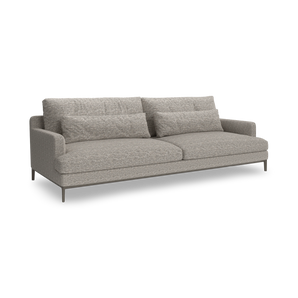 Edward DEW247 Sofa - Peltrox/Fabric (A 4129)