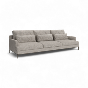 Edward DEW278 Sofa - Peltrox/Fabric (A 4129)