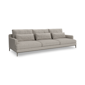 Edward DEW278 Sofa - Peltrox/Fabric (A 4129)