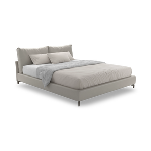 Oasi 180 Bed - Peltrox Lacquered/Leather (Essential E 03)