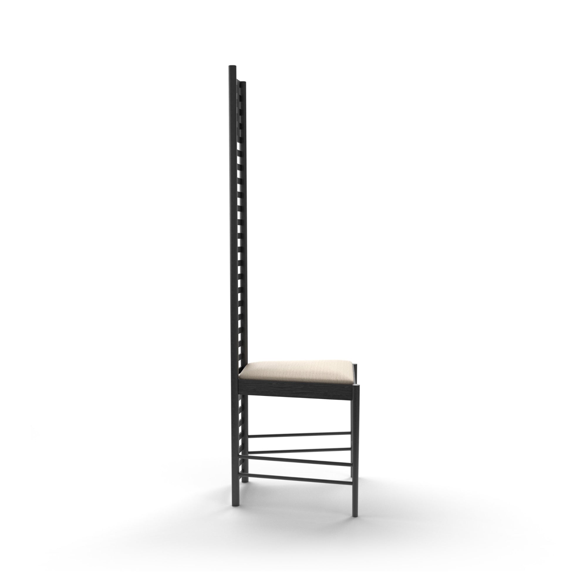 814 Armchair - Black Ash/Fabric C (2385)-3