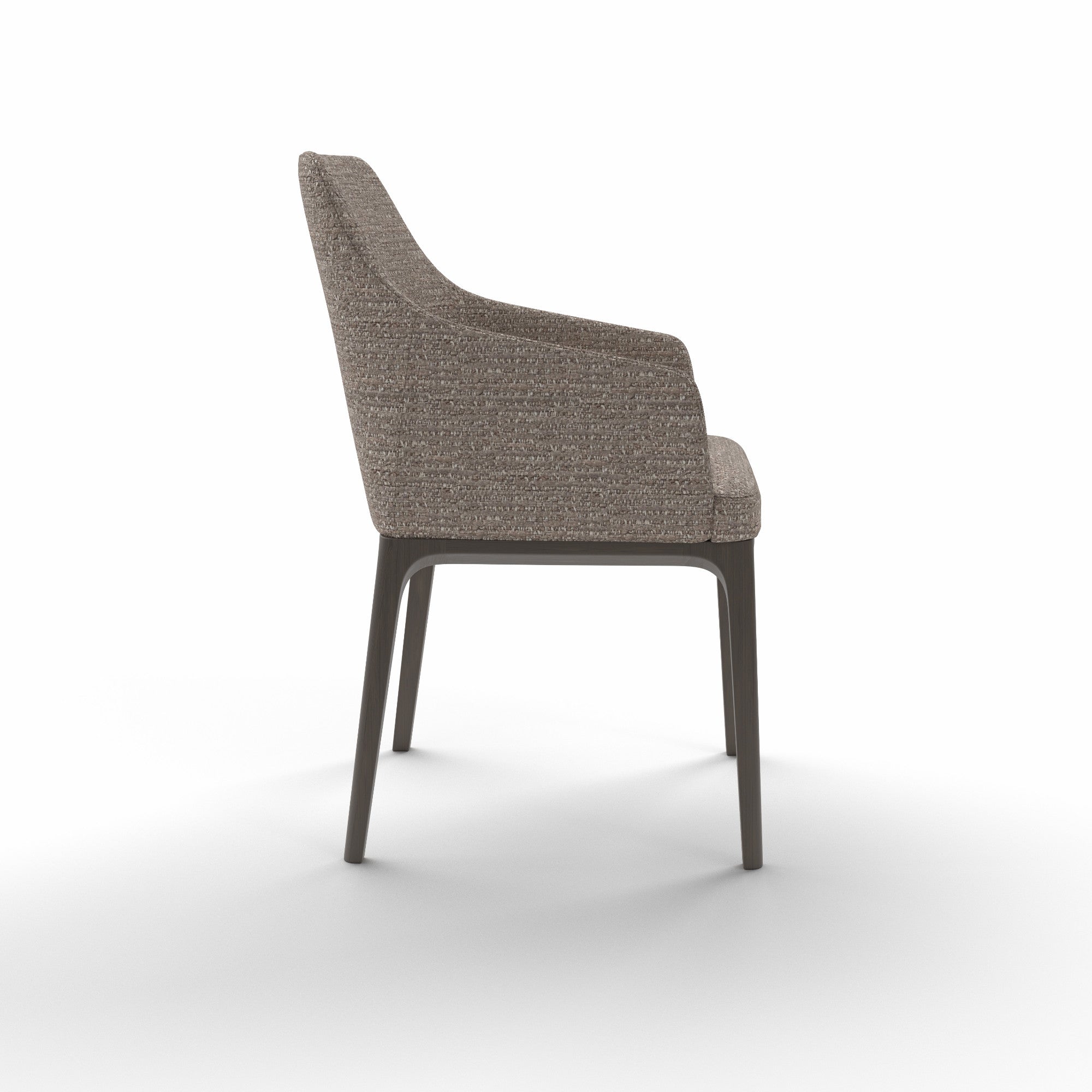 Amanda Comfort SAMC1 Dining Chair - Grey Stained Ash/Fabric (A 4130)-5