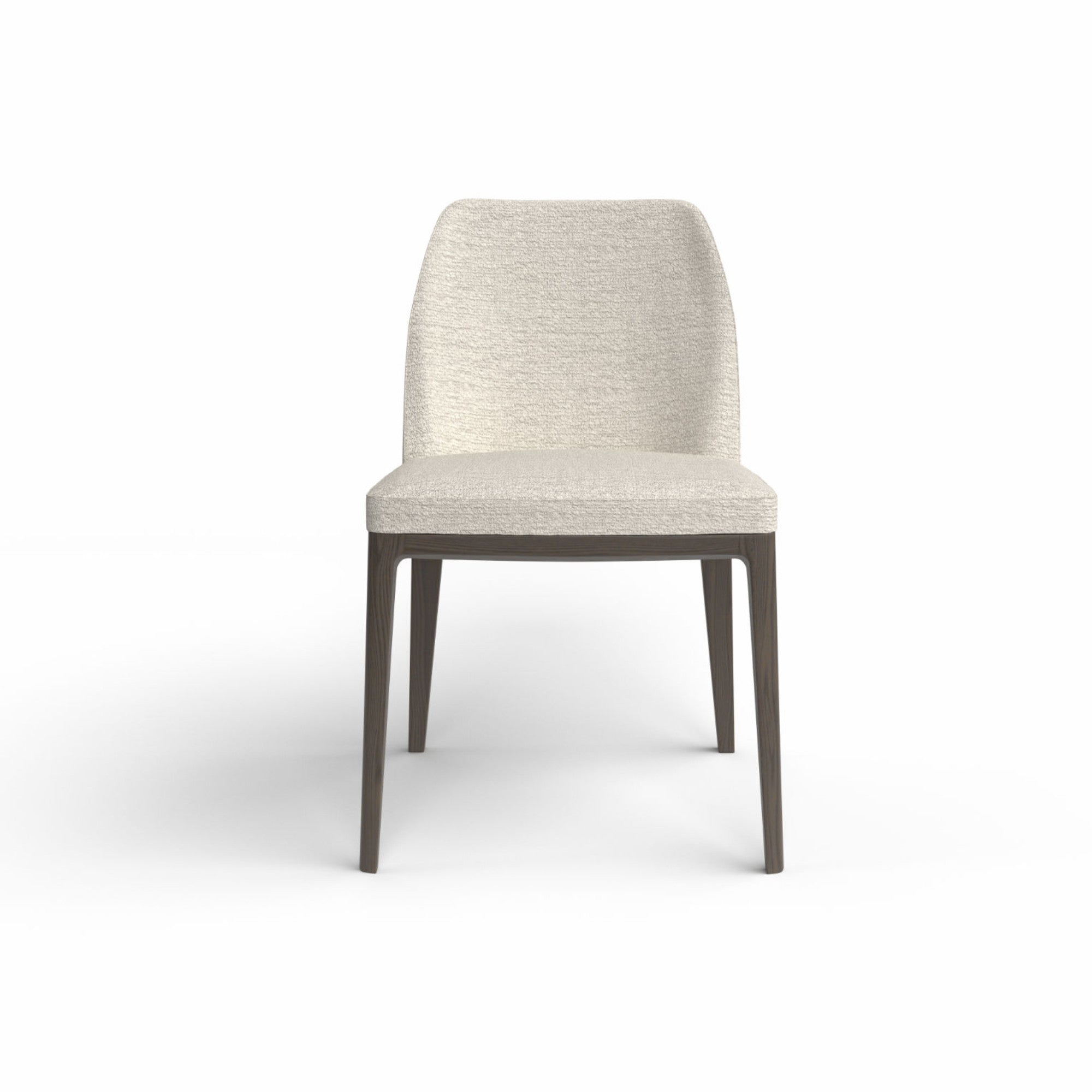 Amanda SAM1 Dining Chair - Grey Stained Ash/Fabric (B 3330)-3