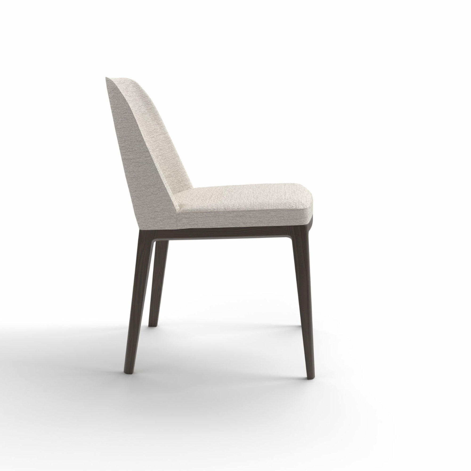 Amanda SAM1 Dining Chair - Grey Stained Ash/Fabric (B 3330)-5