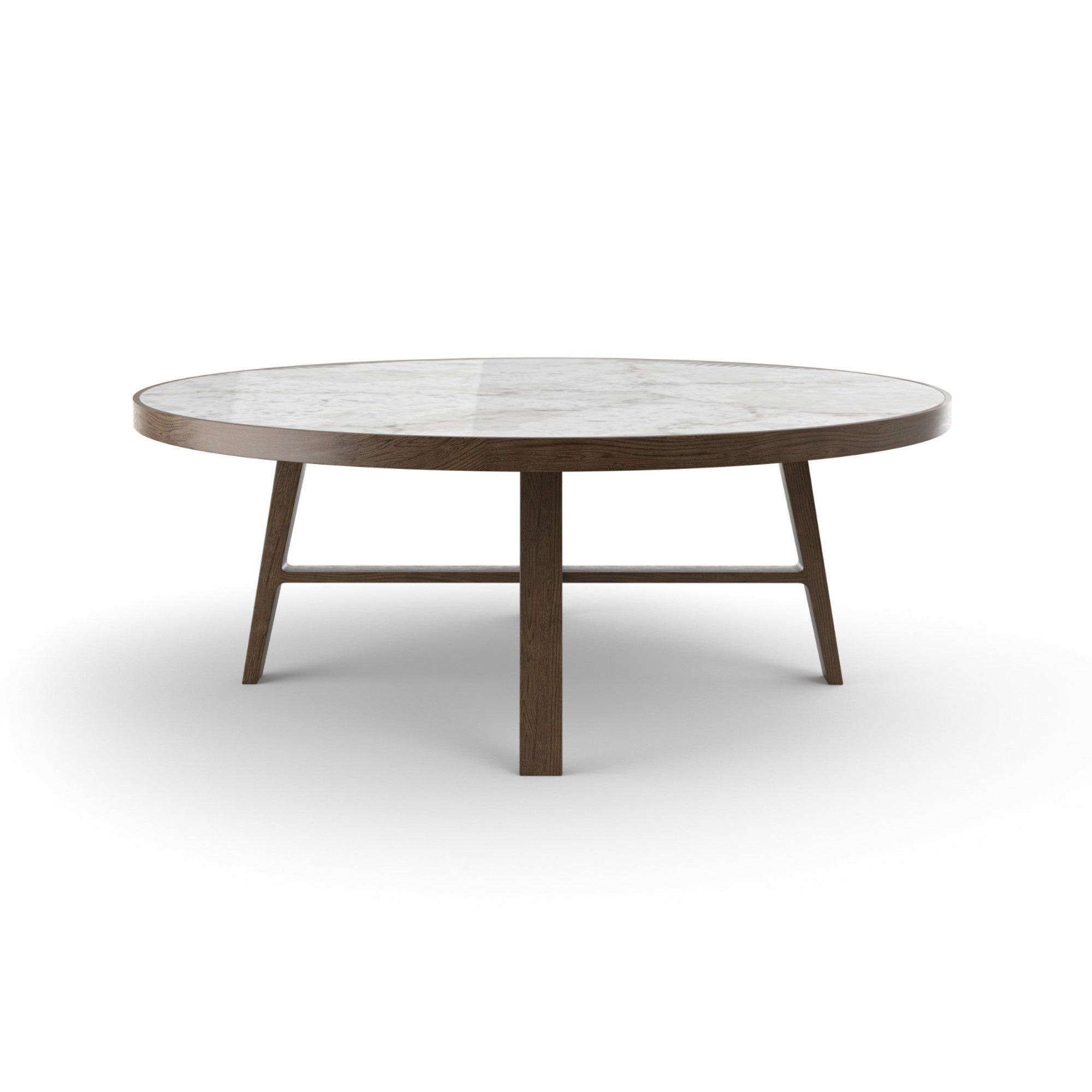 Compass TCP180M Dining Table - Heat Treated Stained Ash/Michelangelo Marble-3