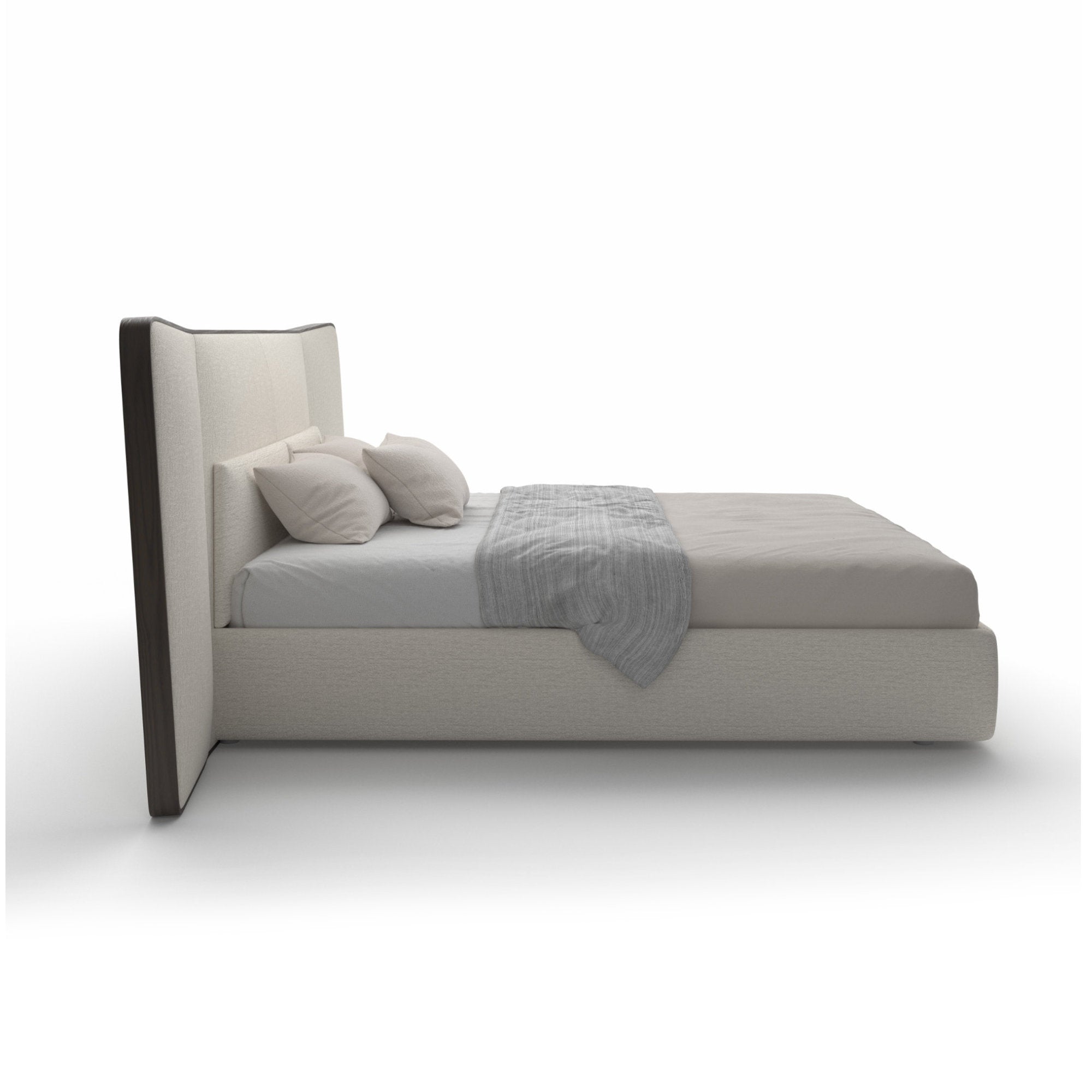 Coventry 180 Bed - Grey Stained Ash/Fabric (B 3330)-4