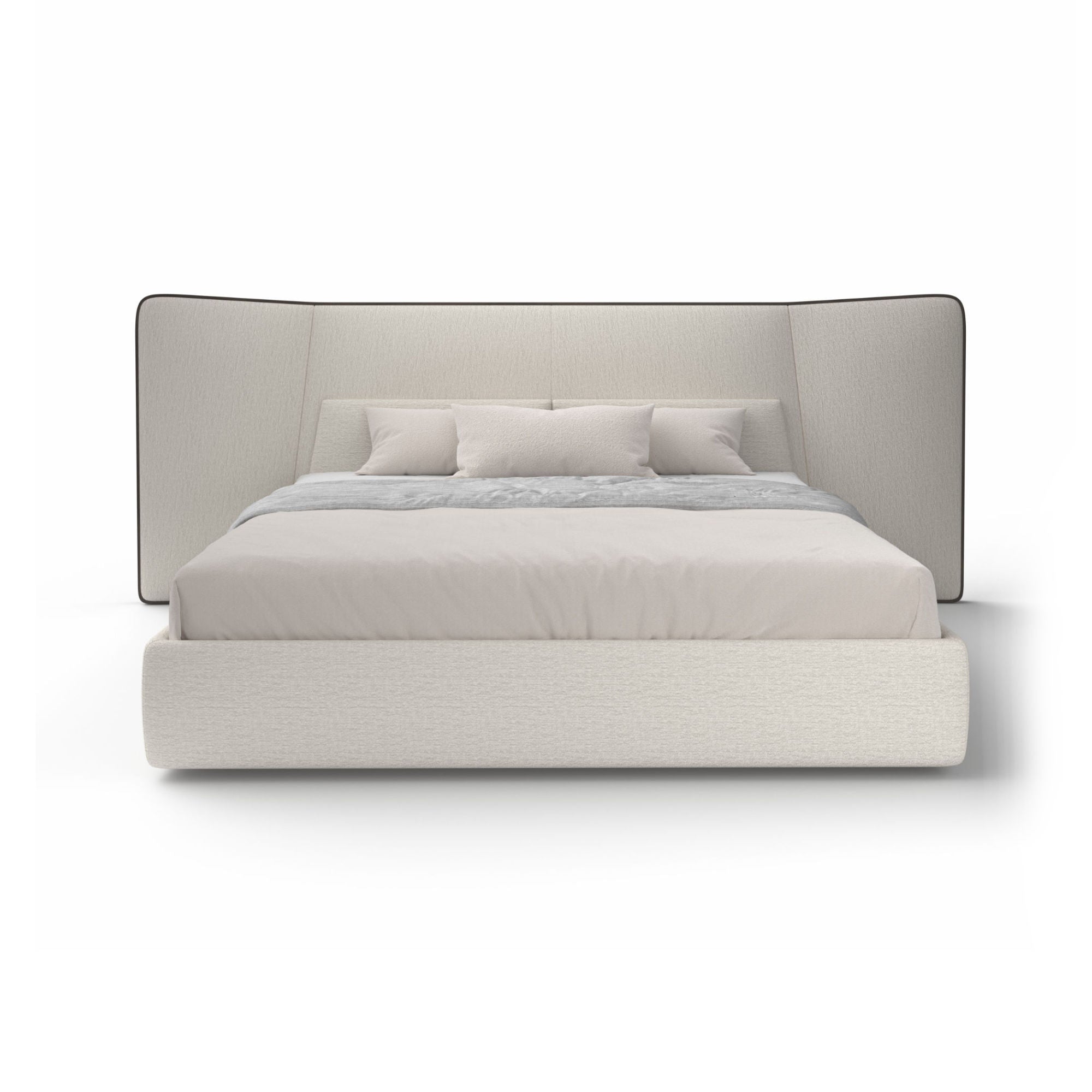 Coventry 193 Bed - Grey Stained Ash/Fabric (B 3330)